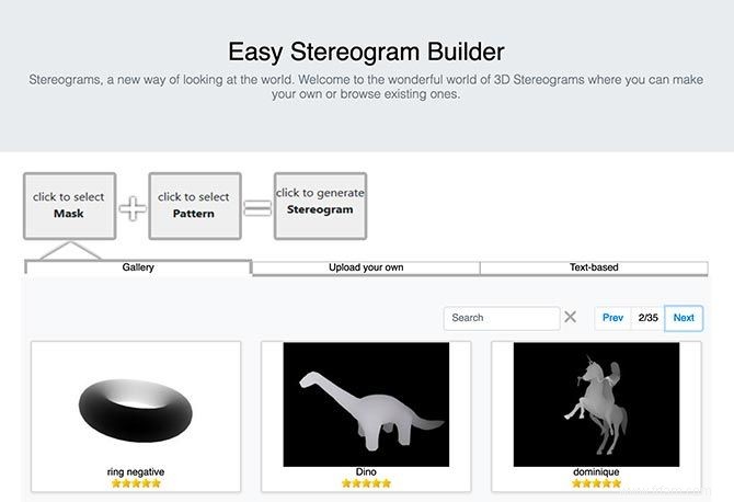 Comment générer vos propres stéréogrammes Magic Eye en ligne 