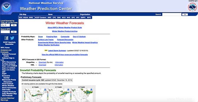 Comment vous pouvez vous préparer aux tempêtes hivernales avec ces applications et ces sites Web 