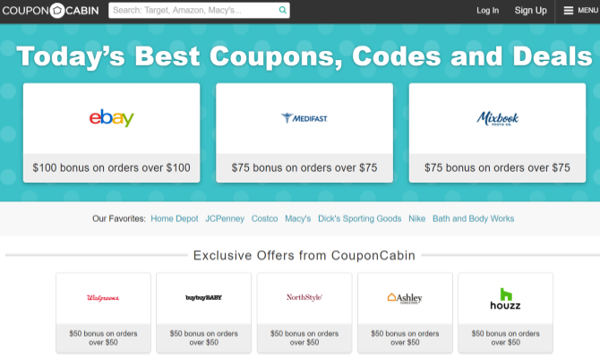 Top 14 des sites de coupons en ligne et de codes promotionnels 