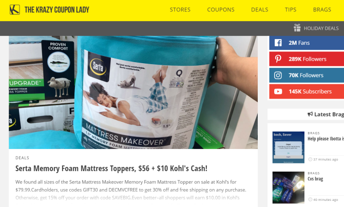 Top 14 des sites de coupons en ligne et de codes promotionnels 