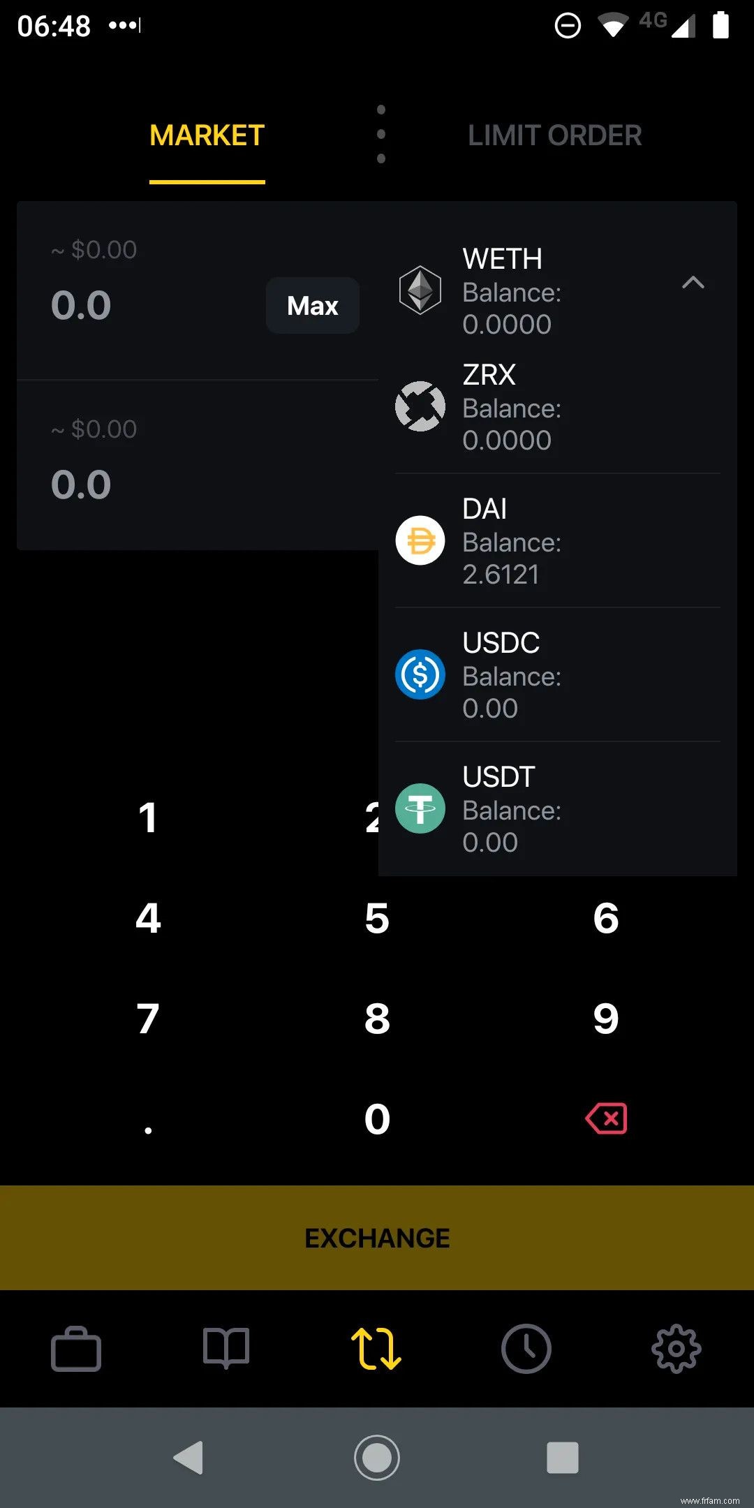 UDEX :un nouvel échange cryptographique décentralisé pour votre téléphone 