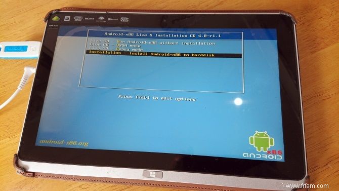 Comment installer Android sur votre tablette Windows 