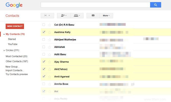 Comment créer un e-mail de groupe dans Gmail 