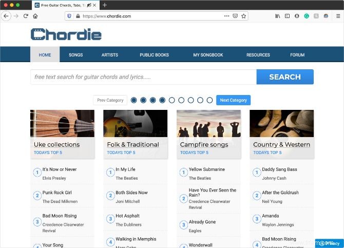 Les 6 meilleurs sites Web pour trouver des accords de guitare pour des chansons 