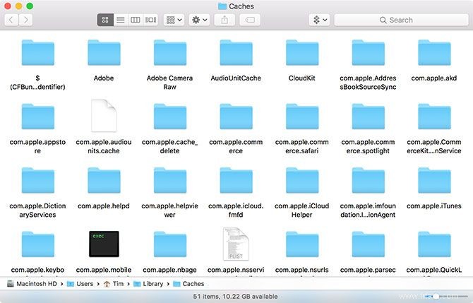 Comment effacer les caches système et Internet sur un Mac 