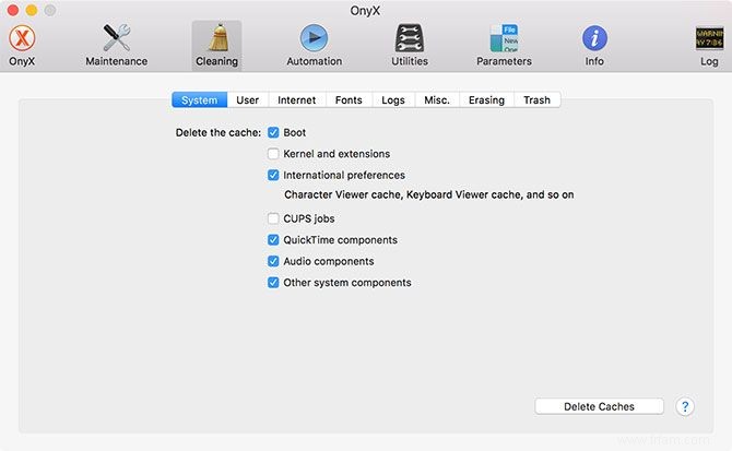 Comment effacer les caches système et Internet sur un Mac 