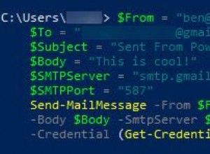 Comment envoyer un e-mail à l aide de Windows PowerShell 