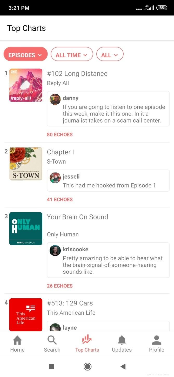 6 applications pour trouver des recommandations de podcast impressionnantes à écouter 