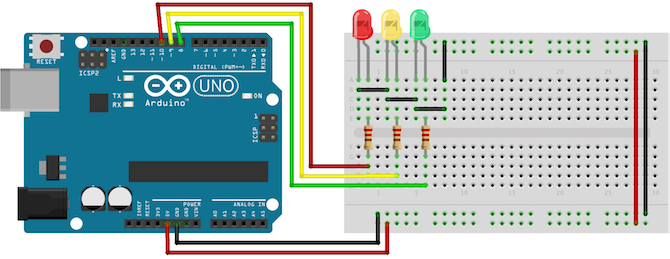 Programmation Arduino pour les débutants :Tutoriel du projet de contrôleur de feux de circulation 