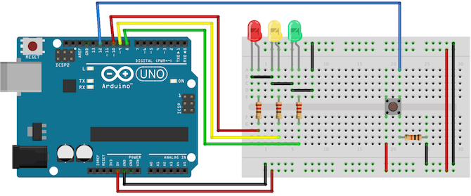 Programmation Arduino pour les débutants :Tutoriel du projet de contrôleur de feux de circulation 