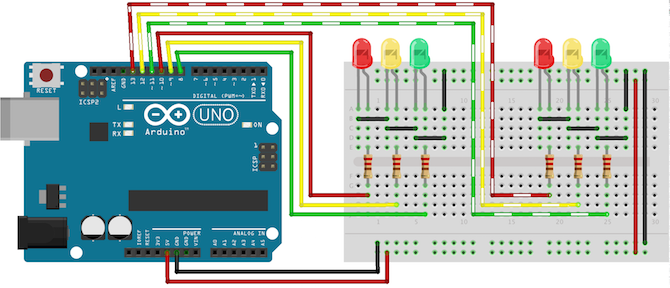 Programmation Arduino pour les débutants :Tutoriel du projet de contrôleur de feux de circulation 