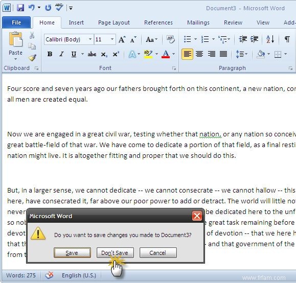 Comment récupérer un document Microsoft Word non enregistré en quelques secondes 