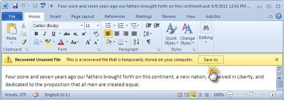 Comment récupérer un document Microsoft Word non enregistré en quelques secondes 