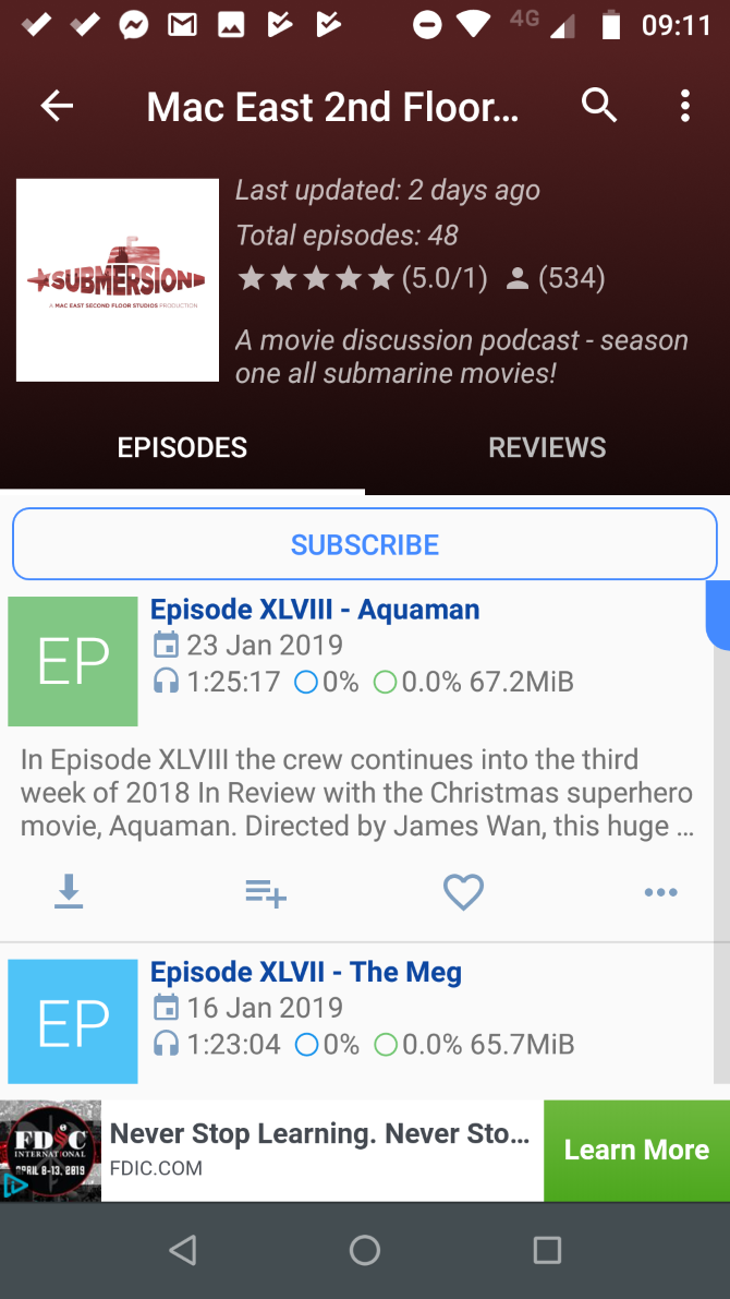 Les 8 meilleures applications de podcast pour Android 