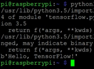 Premiers pas avec la reconnaissance d images à l aide de TensorFlow et de Raspberry Pi 