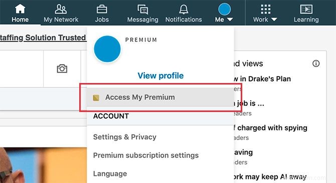 Comment annuler votre abonnement LinkedIn Premium 