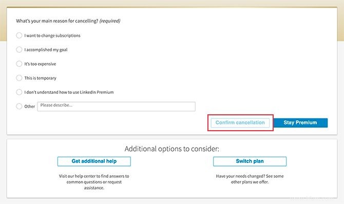 Comment annuler votre abonnement LinkedIn Premium 