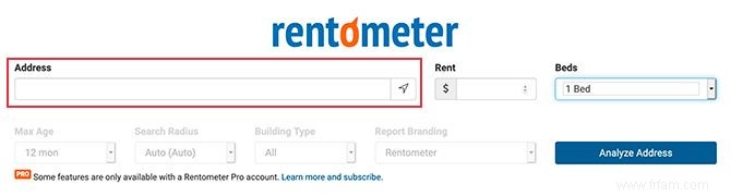 Comment comparer les taux de location dans votre région à l aide de Rentometer 