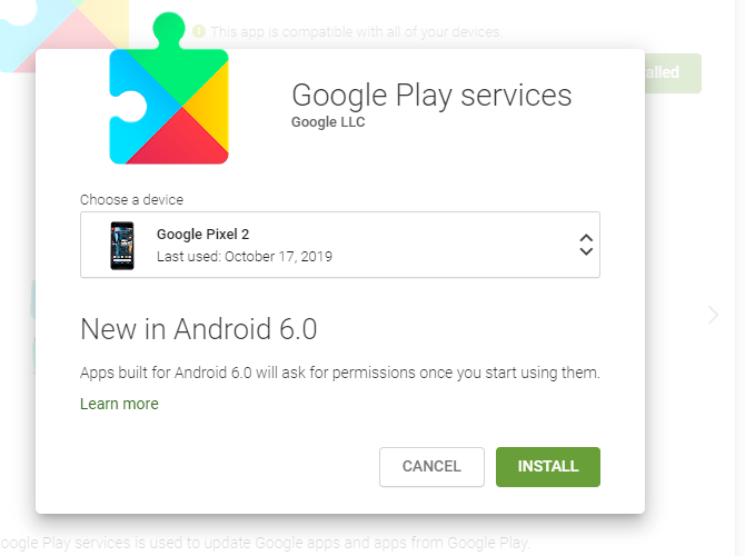 Comment mettre à jour les services Google Play sur Android 