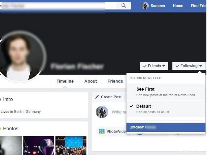 Comment ignorer poliment quelqu un sur Facebook 