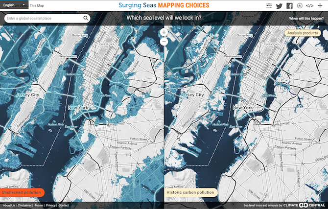 Ces 8 sites aident à visualiser les horreurs du changement climatique 