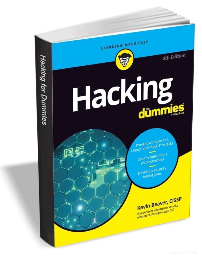 Réclamez votre copie GRATUITE de Hacking for Dummies (d une valeur de 30 $) 