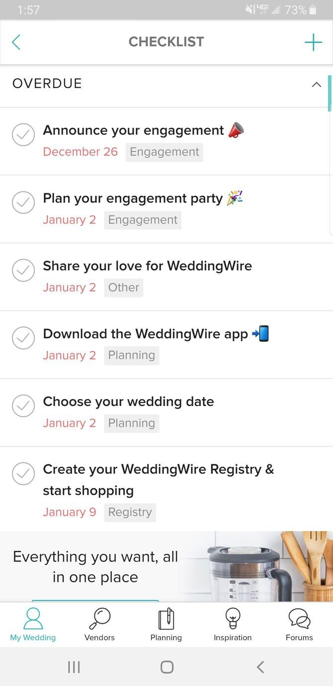 Les 8 meilleures applications de planification de mariage pour une journée parfaite 