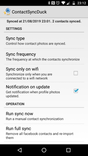 Les 3 meilleures applications gratuites pour synchroniser les photos de contacts Android avec Facebook 