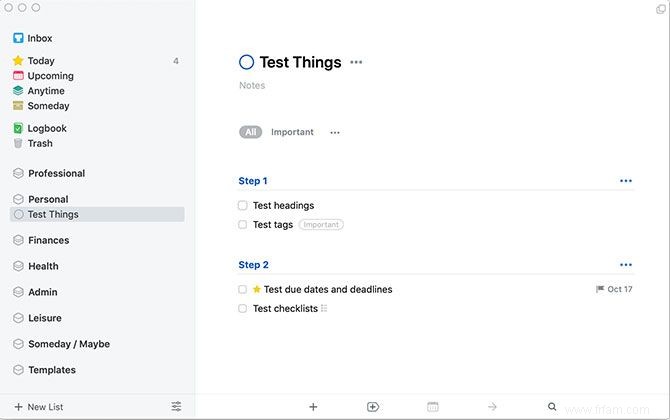 OmniFocus vs Things :La meilleure application de gestion des tâches Mac, comparée 