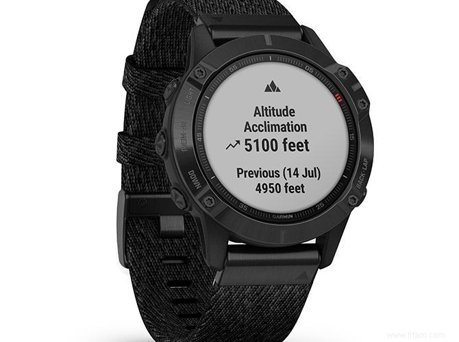 Garmin dévoile la Fenix ​​6X Pro :une montre connectée GPS avec recharge solaire 