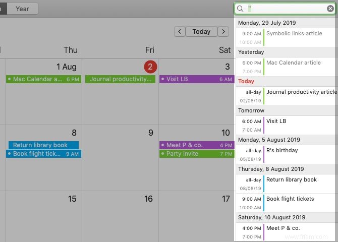 7 astuces incontournables pour maîtriser l application de calendrier de votre Mac 