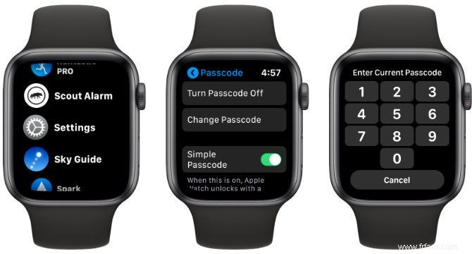 Comment verrouiller et déverrouiller votre Apple Watch 