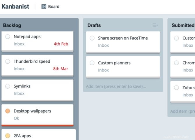 Vous aimez Trello ? Essayez ces 5 outils de productivité Kanban alternatifs 