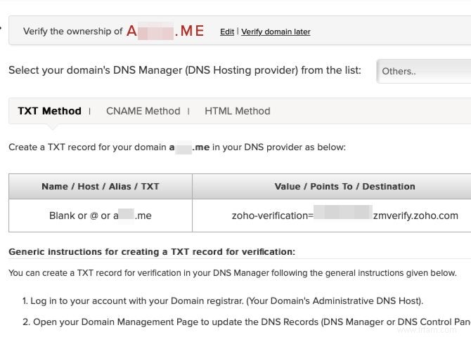 Comment configurer gratuitement les e-mails sur votre domaine avec Zoho Mail 