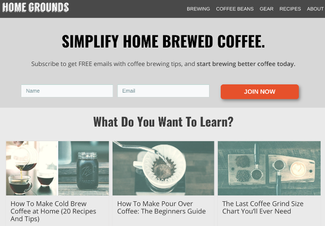 5 applications et sites pour les amateurs de café et That Perfect Brew 