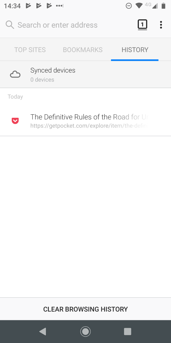 Comment supprimer votre historique de navigation sur Android 