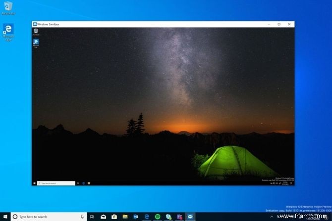 Comment configurer Windows Sandbox sur Windows 10 