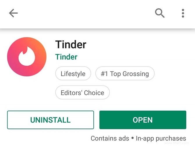 Comment supprimer Tinder une fois pour toutes 