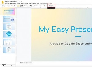 Comment créer des transitions pour votre présentation Google Slides 