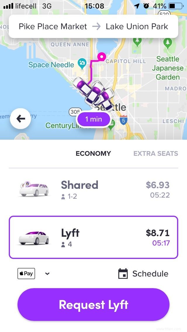 Uber ou Lyft sont-ils moins chers ? Découvrons-le! 