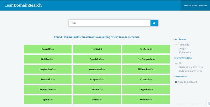 10 outils de recherche de nom de domaine et de recherche de domaine efficaces 