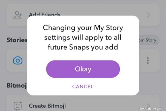 Comment bloquer quelqu un sur Snapchat 