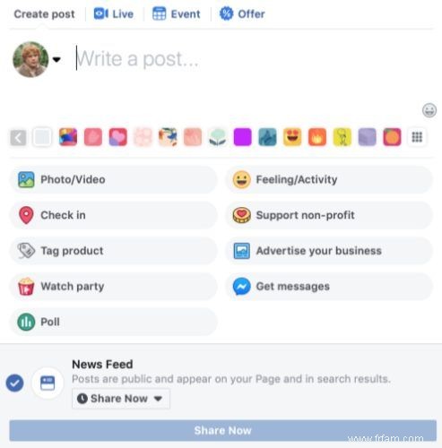 Comment créer une page d entreprise Facebook 