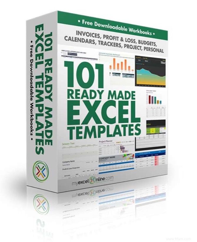 101 modèles Excel gratuits pour organiser votre vie et votre entreprise 