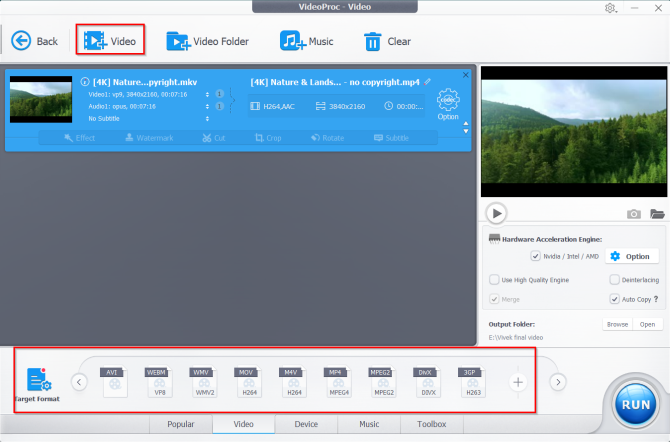 VideoProc :l outil d édition 4K le plus simple avec accélération GPU 