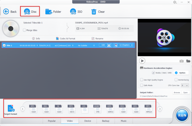 VideoProc :l outil d édition 4K le plus simple avec accélération GPU 