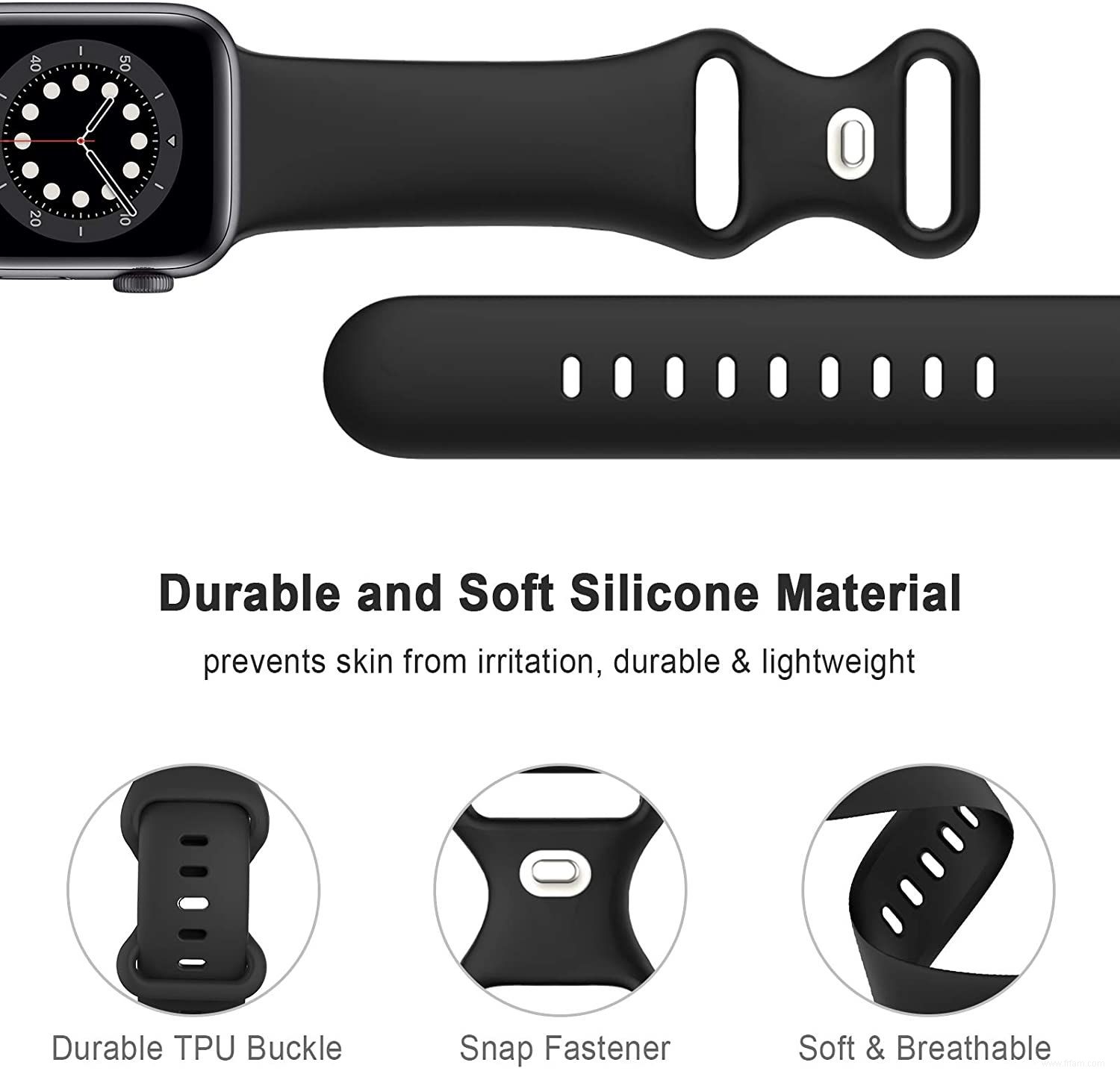 Les 8 meilleurs bracelets de sport Apple Watch bon marché 