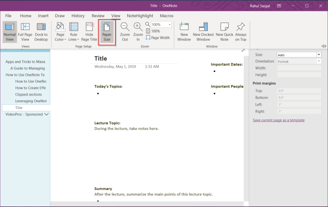 Comment utiliser les modèles OneNote :tout ce que vous devez savoir 