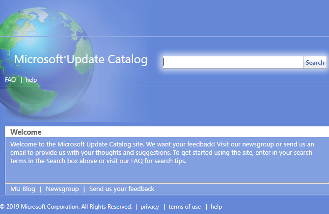 Comment utiliser le catalogue Microsoft Windows Update pour les mises à jour Windows 