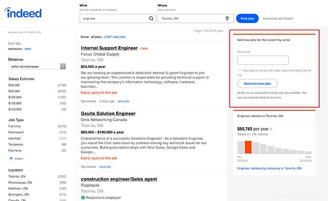 La meilleure façon de rechercher des emplois avec Indeed 